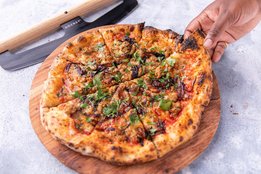 Italian Sausage and Hot Honey Pizza (Gozney Recipe)