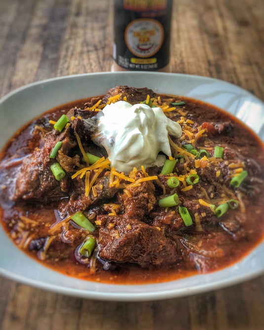 Smoked Chuck Roast Chili