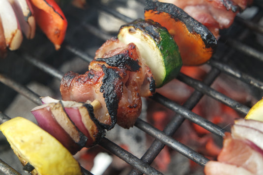 Jess Pryles' PK Grills Bacon Kebabs