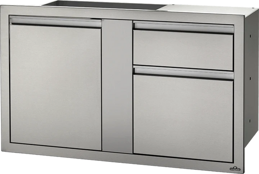 Outdoor Kitchen Storage: Door & Drawer Combos