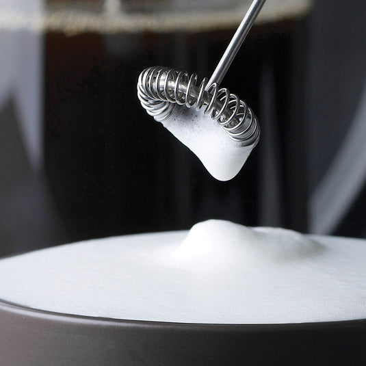 HIC Aerolatte Milk Frother with Stand - Red