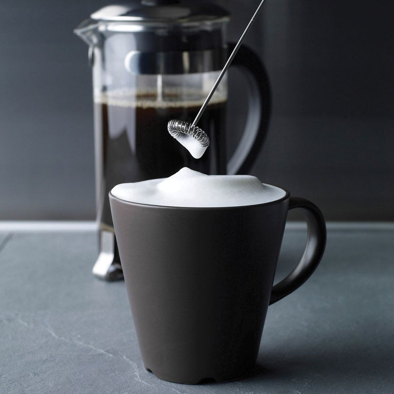 Load image into Gallery viewer, HIC Aerolatte Milk Frother with Stand - Red
