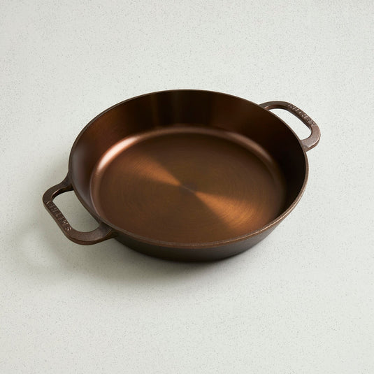 Smithey Ironware No. 12 Dual Handle Cast Iron Skillet