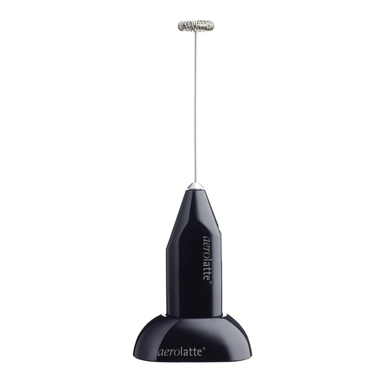 Load image into Gallery viewer, HIC Aerolatte Milk Frother with Stand - Black
