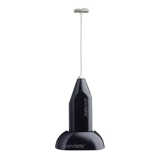 HIC Aerolatte Milk Frother with Stand - Black