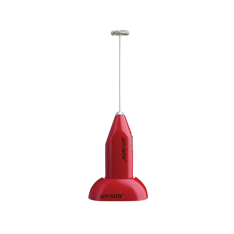 Load image into Gallery viewer, HIC Aerolatte Milk Frother with Stand - Red
