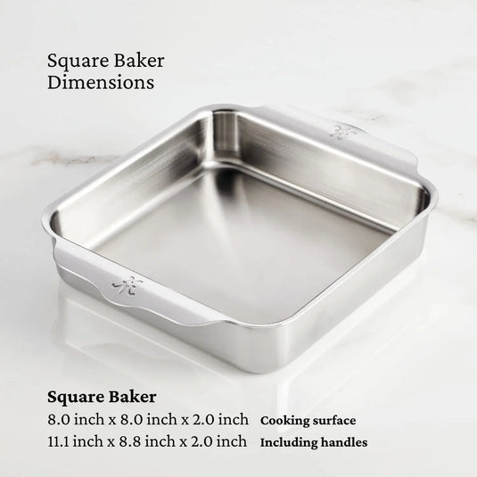 Hestan OvenBond Tri-ply Gourmet Essentials Stainless Steel 7-piece Set