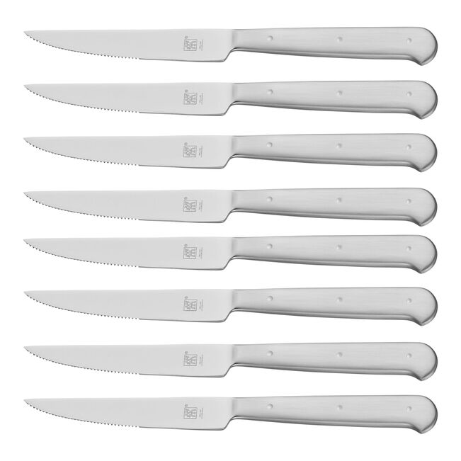 Load image into Gallery viewer, Zwilling 8-pc, Stainless Steel Porterhouse Steak Knife Gift Set * Flash Sale
