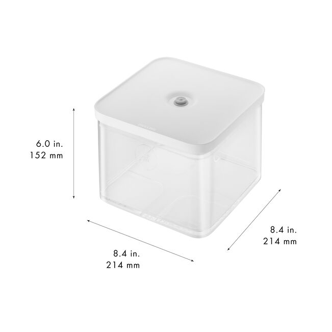 Load image into Gallery viewer, ZWILLING Fresh &amp; Save CUBE Container 2L / 21 cm, 4.2 Qt, Transparent-white

