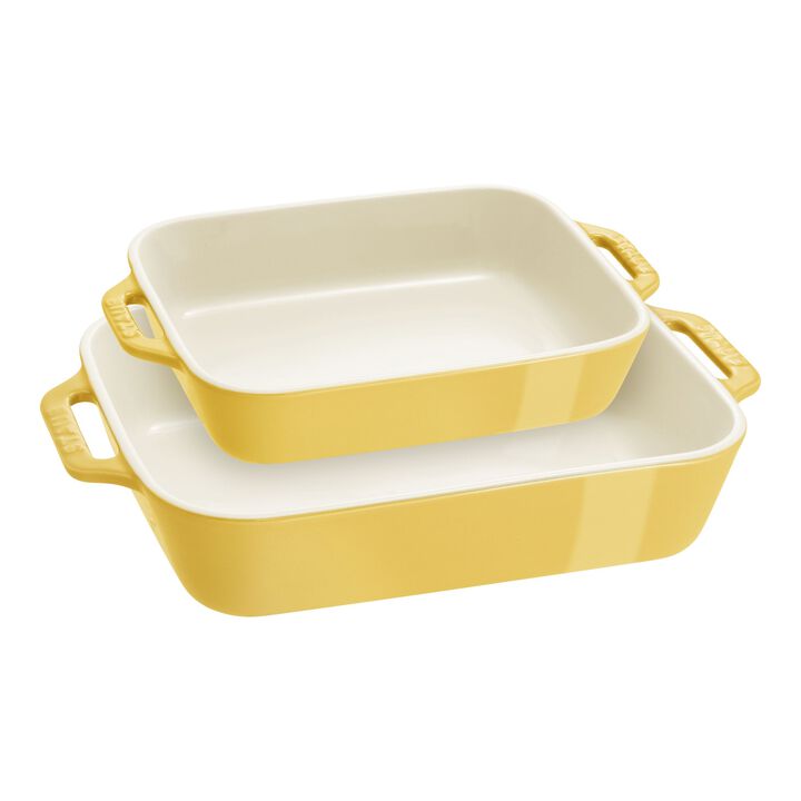 Load image into Gallery viewer, Staub Rectangular Baking Dish Set 2-Piece
