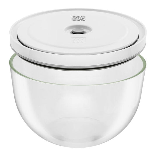 ZWILLING Fresh & Save Vacuum bowl set S/M/L / 6-pc, glass, transparent-white