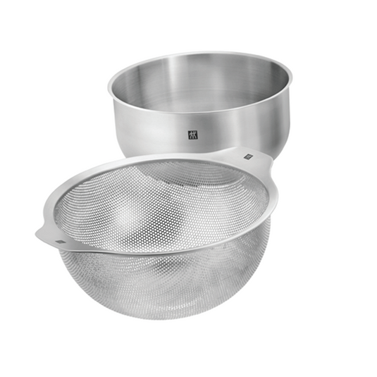 ZWILLING 6-pc Stainless Steel Nesting Prep Bowl & Strainer Set