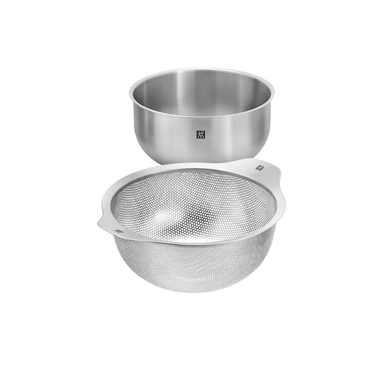 ZWILLING 6-pc Stainless Steel Nesting Prep Bowl & Strainer Set