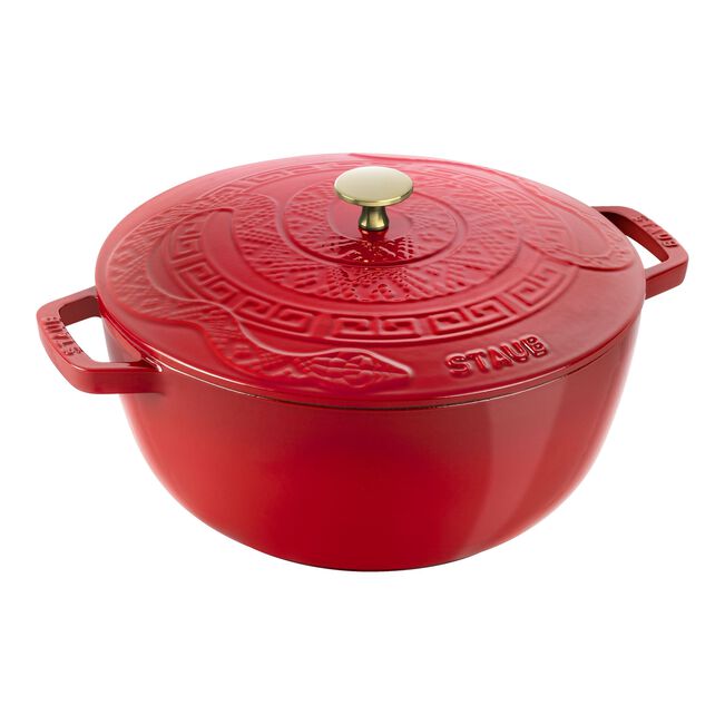 Load image into Gallery viewer, Staub Essential French Oven with Snake Lid 5.25 QT *SALE*
