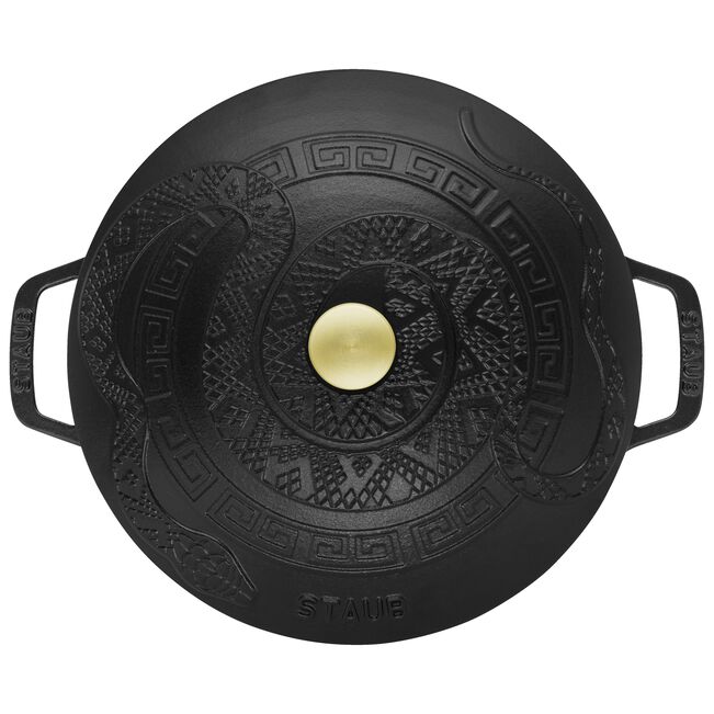 Load image into Gallery viewer, Staub Essential French Oven with Snake Lid 5.25 QT *SALE*
