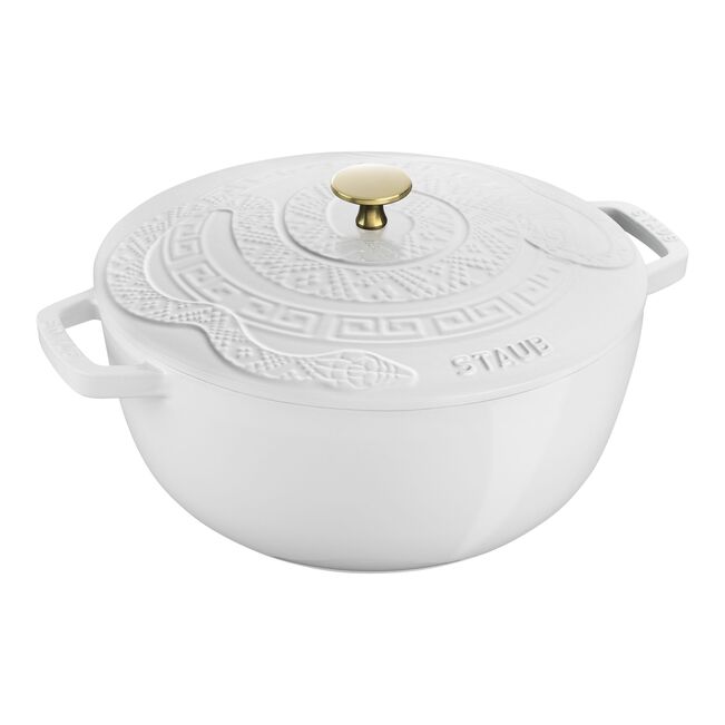 Load image into Gallery viewer, Staub Essential French Oven with Snake Lid 5.25 QT *SALE*
