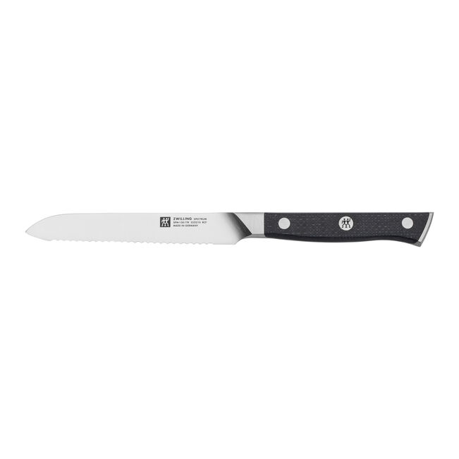 Load image into Gallery viewer, Zwilling Spectrum 5" Serrated Utility Knife
