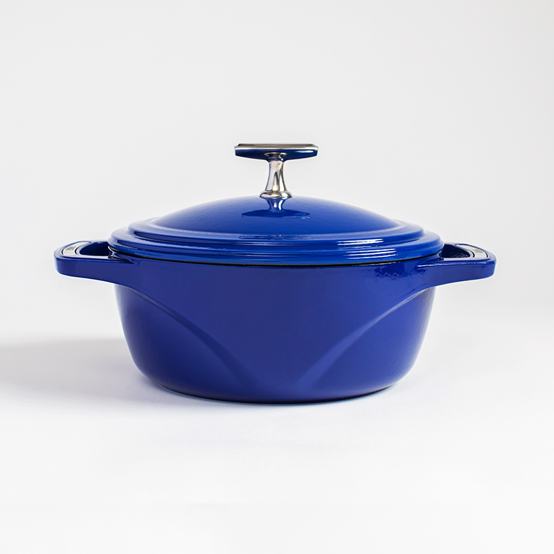 Load image into Gallery viewer, Lodge USA Enamel™ 3 Qt. Enameled Cast Iron Dutch Oven
