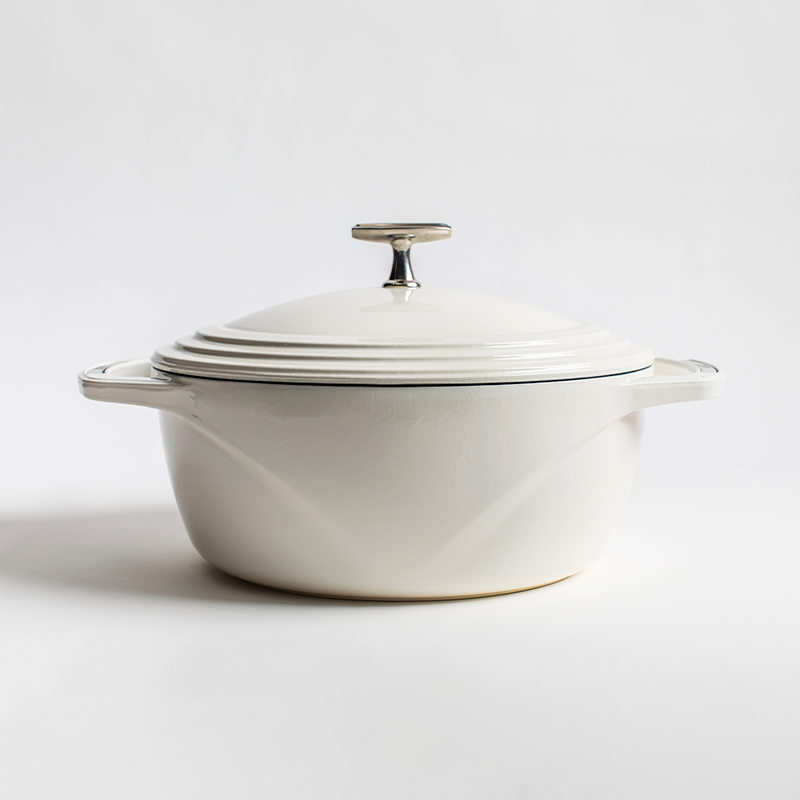 Load image into Gallery viewer, Lodge USA Enamel™ 6 Qt. Enameled Cast Iron Dutch Oven
