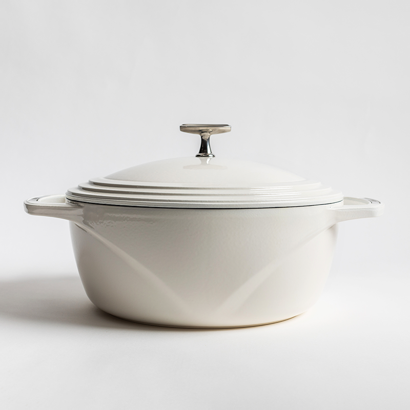 Load image into Gallery viewer, Lodge USA Enamel™ 7.5 Qt. Enameled Cast Iron Dutch Oven
