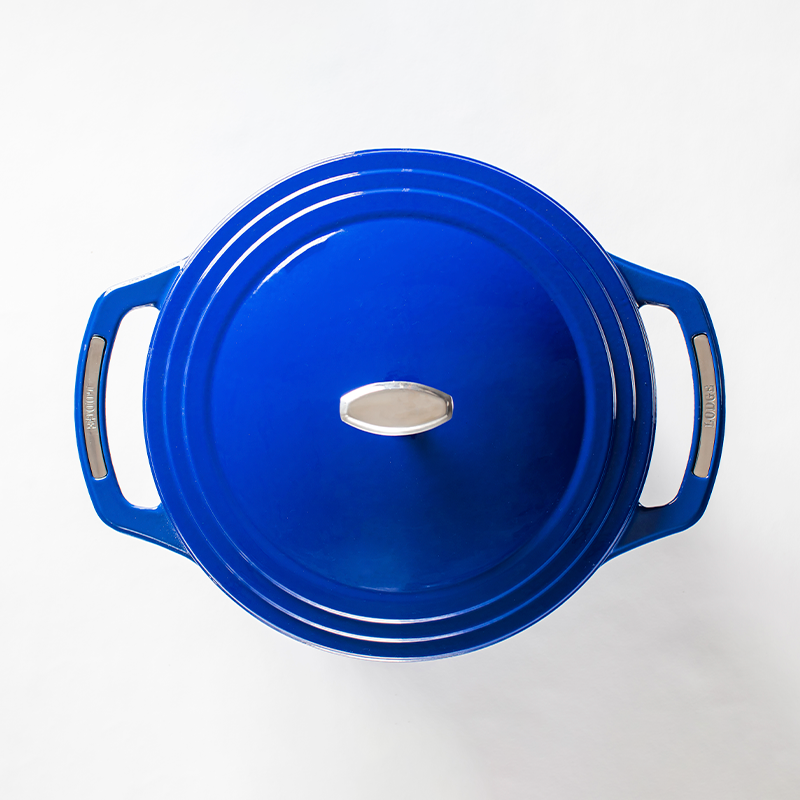 Load image into Gallery viewer, Lodge USA Enamel™ 6 Qt. Enameled Cast Iron Dutch Oven
