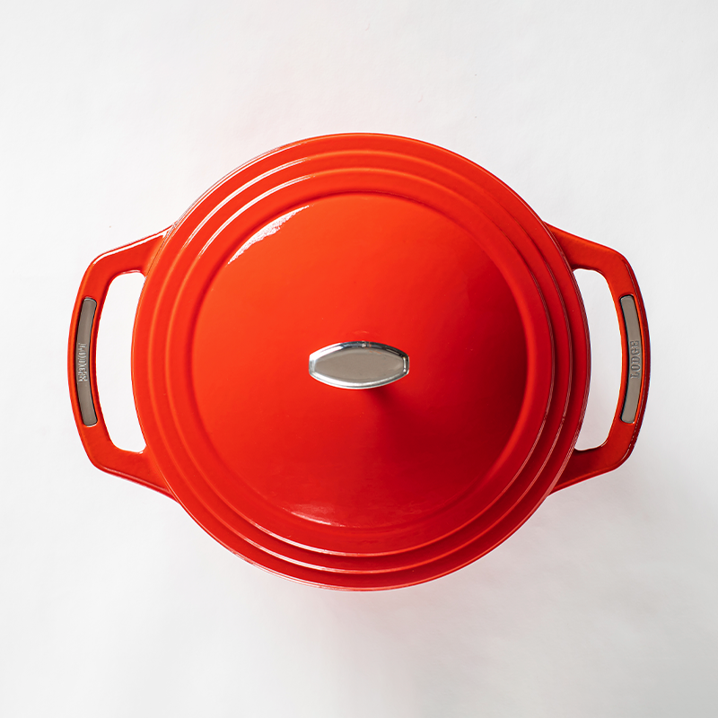 Load image into Gallery viewer, Lodge USA Enamel™ 6 Qt. Enameled Cast Iron Dutch Oven
