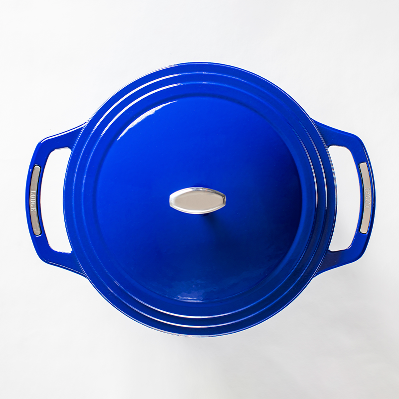 Load image into Gallery viewer, Lodge USA Enamel™ 7.5 Qt. Enameled Cast Iron Dutch Oven
