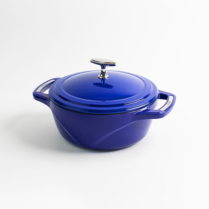 Load image into Gallery viewer, Lodge USA Enamel™ 3 Qt. Enameled Cast Iron Dutch Oven
