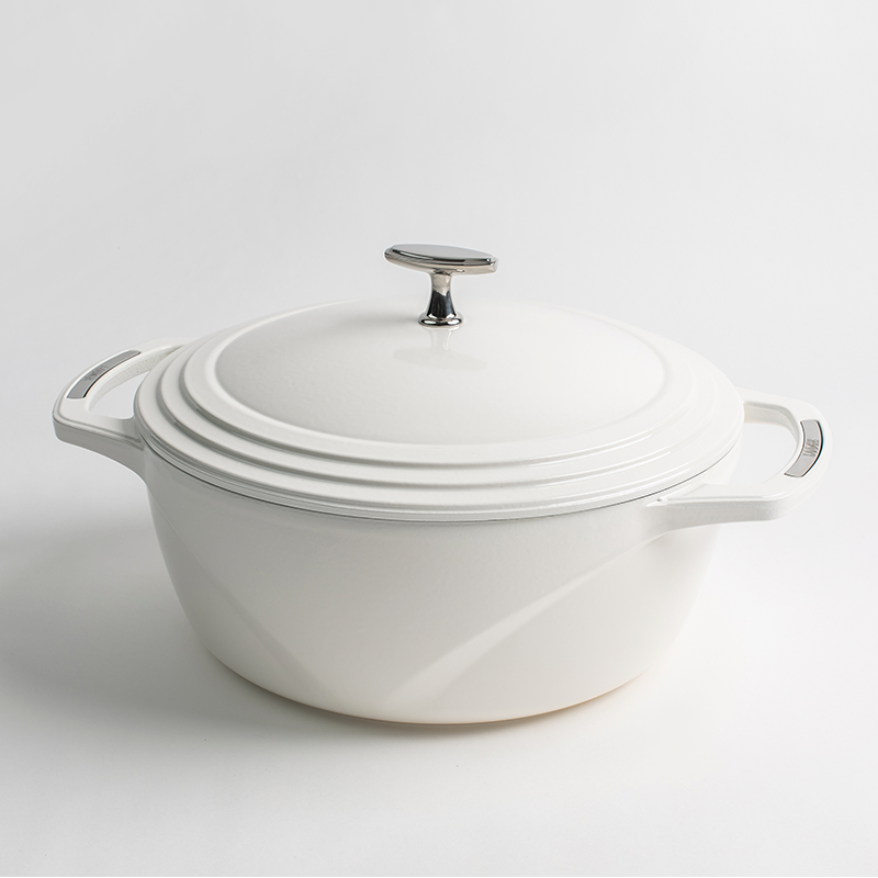Load image into Gallery viewer, Lodge USA Enamel™ 7.5 Qt. Enameled Cast Iron Dutch Oven

