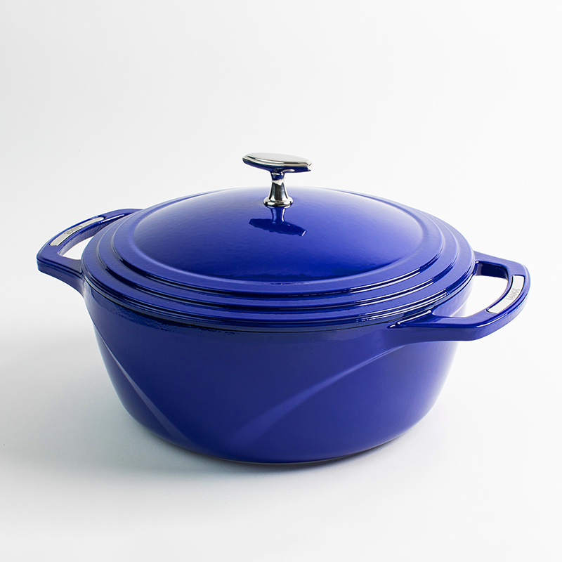 Load image into Gallery viewer, Lodge USA Enamel™ 7.5 Qt. Enameled Cast Iron Dutch Oven
