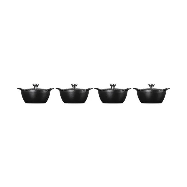 Load image into Gallery viewer, Le Creuset Gourmand Collection Cocotte with Lid, Set of 4
