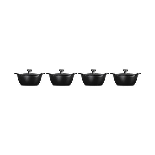 Le Creuset Gourmand Collection Cocotte with Lid, Set of 4