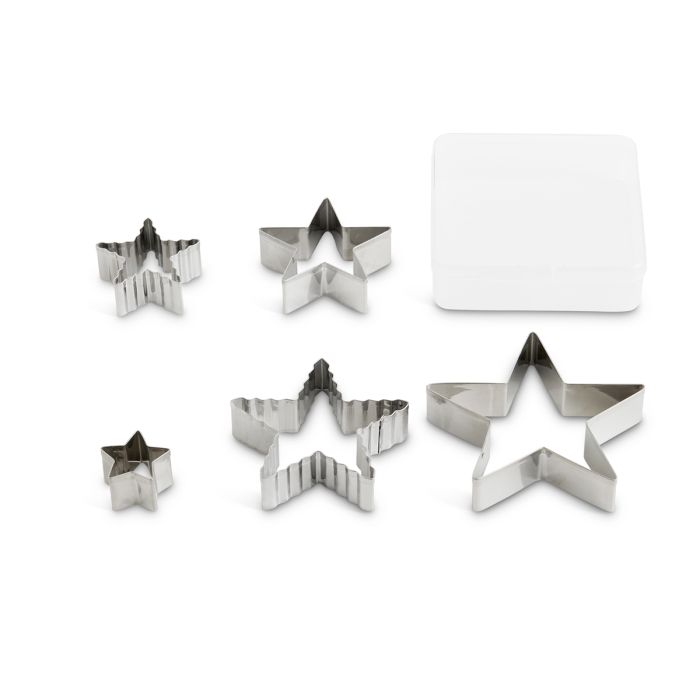 Load image into Gallery viewer, Mrs Anderson's Baking Star Cutter with Storage Container, Set of 5

