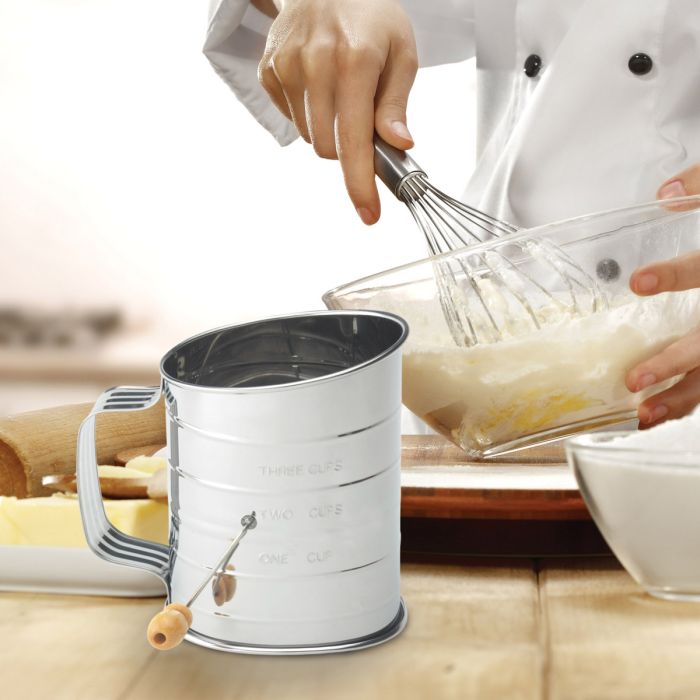 Load image into Gallery viewer, Mrs. Anderson's Baking Hand Crank Sifter
