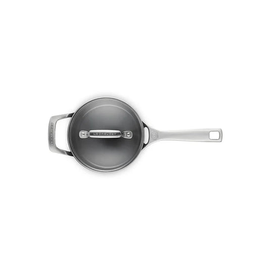Le Creuset Essential Non-stick Ceramic Saucepan with Glass Lid