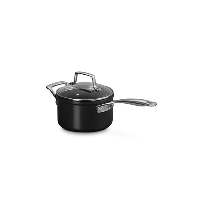 Load image into Gallery viewer, Le Creuset Essential Non-stick Ceramic Saucepan with Glass Lid
