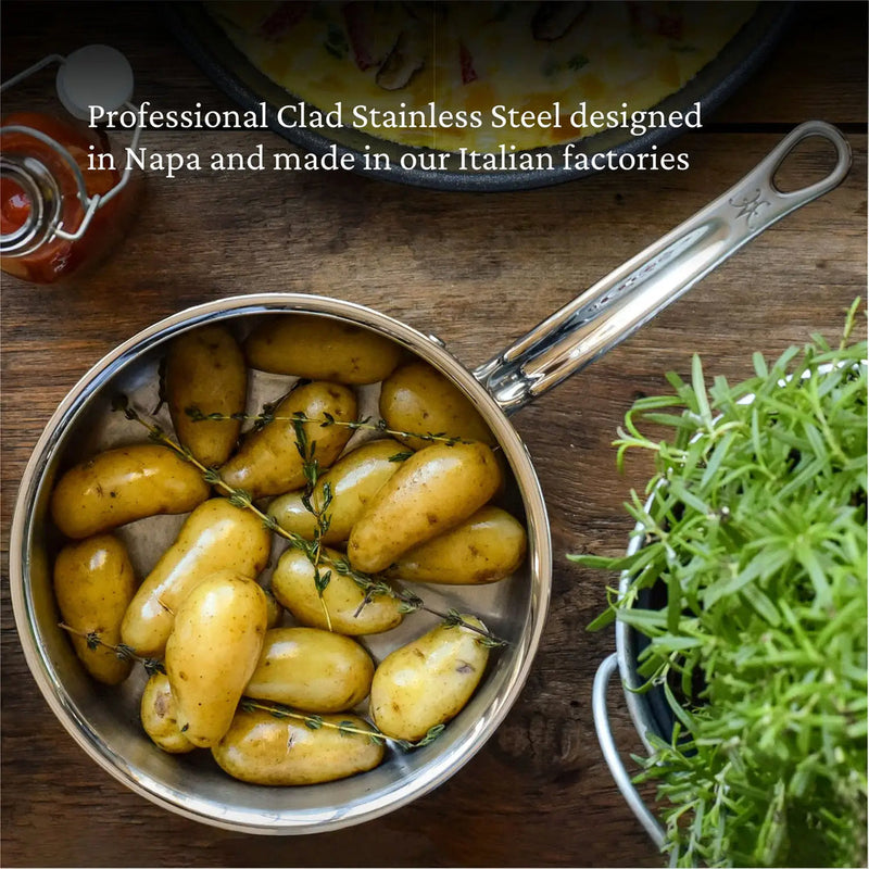 Load image into Gallery viewer, Hestan ProBond Forged Stainless Steel Saucepan
