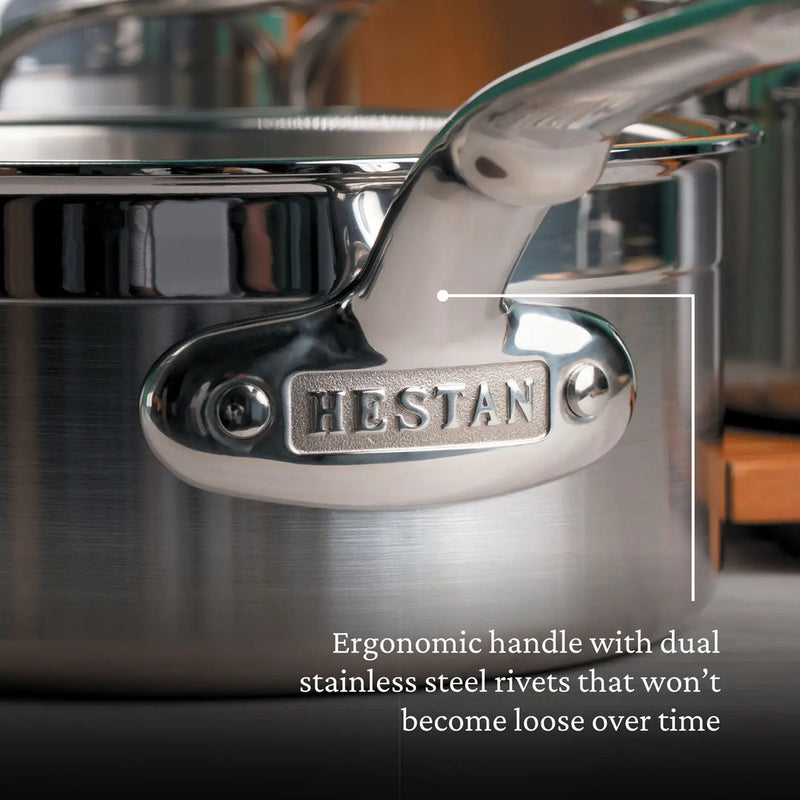 Load image into Gallery viewer, Hestan ProBond Forged Stainless Steel Saucepan
