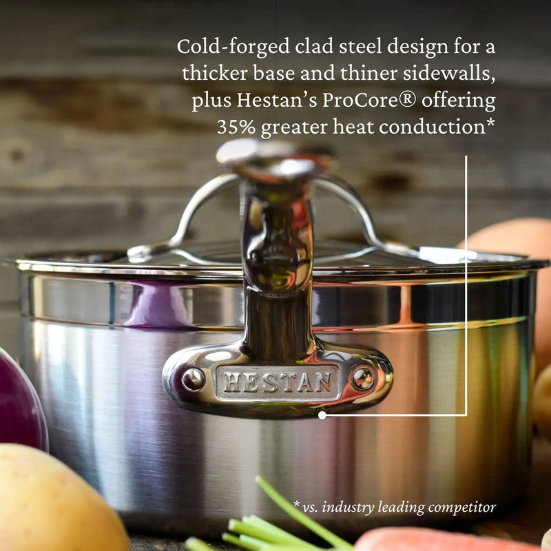 Load image into Gallery viewer, Hestan ProBond Forged Stainless Steel Saucepan
