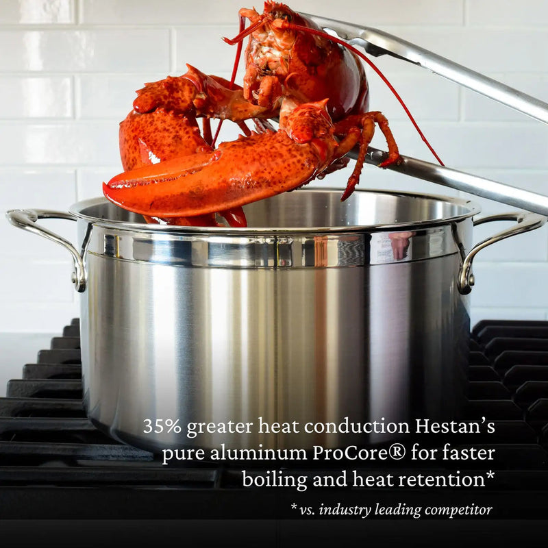Load image into Gallery viewer, Hestan ProBond Forged Stainless Steel Stockpot 8-Quart

