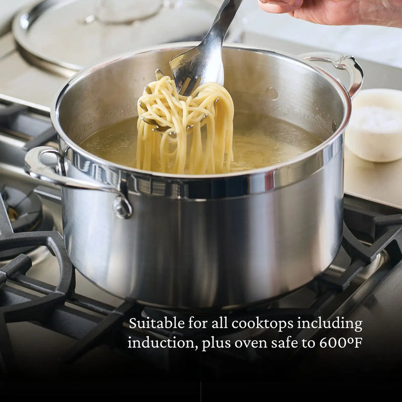 Load image into Gallery viewer, Hestan ProBond Forged Stainless Steel Stockpot 8-Quart
