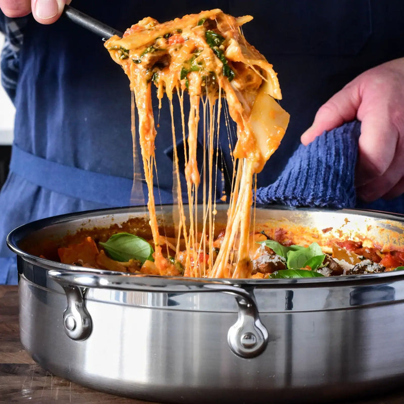 Load image into Gallery viewer, Hestan ProBond Forged Stainless Steel Sauté Pan
