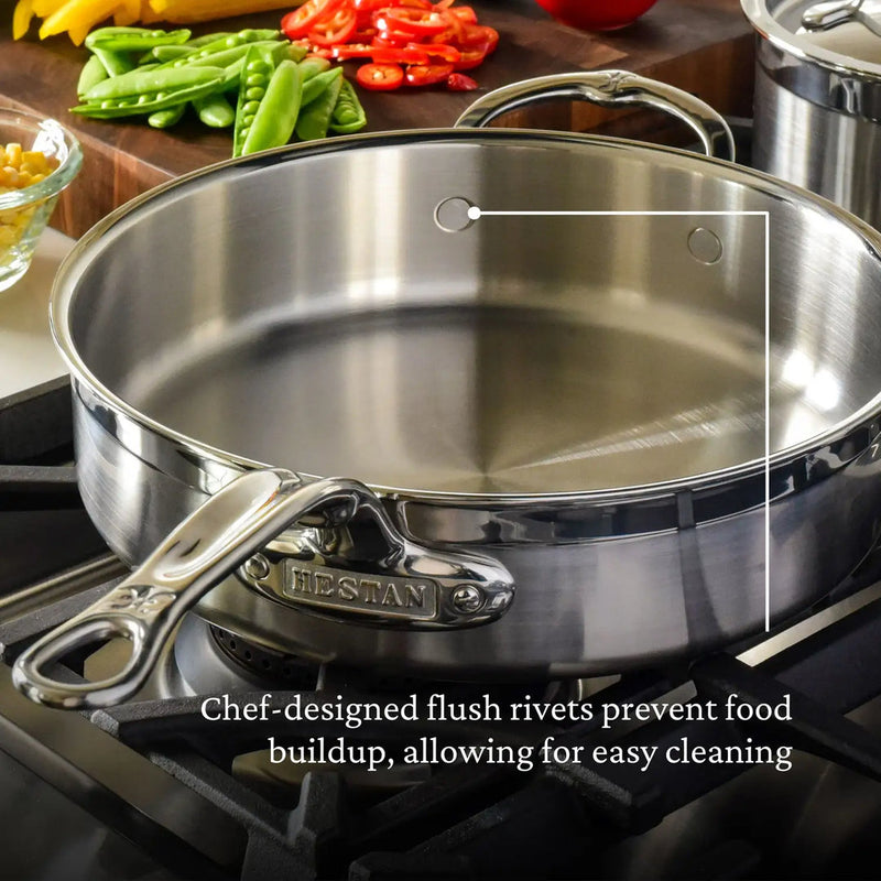 Load image into Gallery viewer, Hestan ProBond Forged Stainless Steel Sauté Pan
