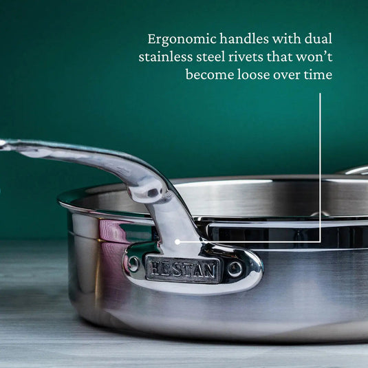 Hestan ProBond Forged Stainless Steel Sauté Pan