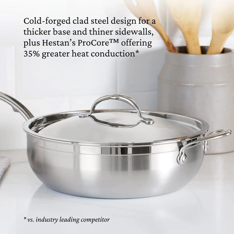Load image into Gallery viewer, Hestan ProBond Professional Clad Stainless Steel Essential Pan
