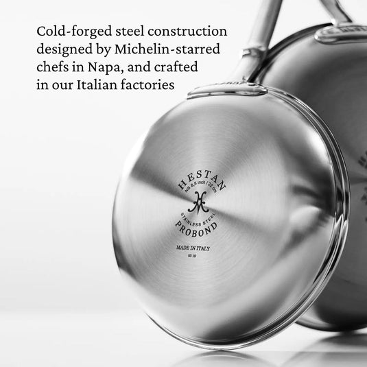 Hestan ProBond Professional Clad Stainless Steel TITUM® Nonstick Skillet