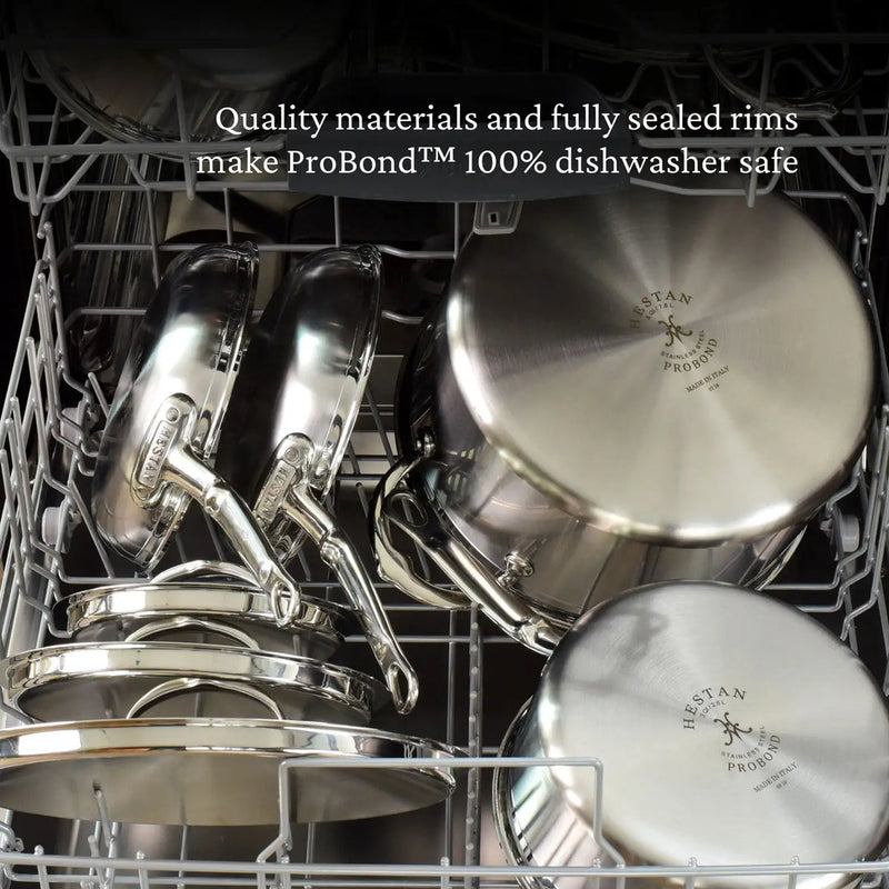 Load image into Gallery viewer, Hestan ProBond Professional Clad Stainless Steel TITUM® Nonstick Skillet
