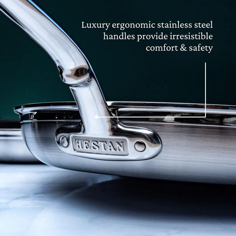 Load image into Gallery viewer, Hestan ProBond Professional Clad Stainless Steel Skillet
