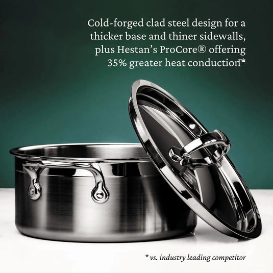 Hestan ProBond Forged Stainless Steel Soup Pot 3-Quart