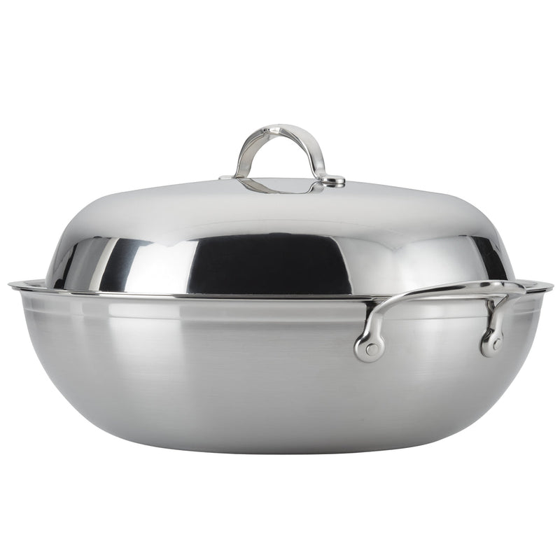 Load image into Gallery viewer, Hestan ProBond Forged Stainless Steel Wok 14-Inch
